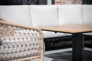 Anthracite outdoor lounge furniture