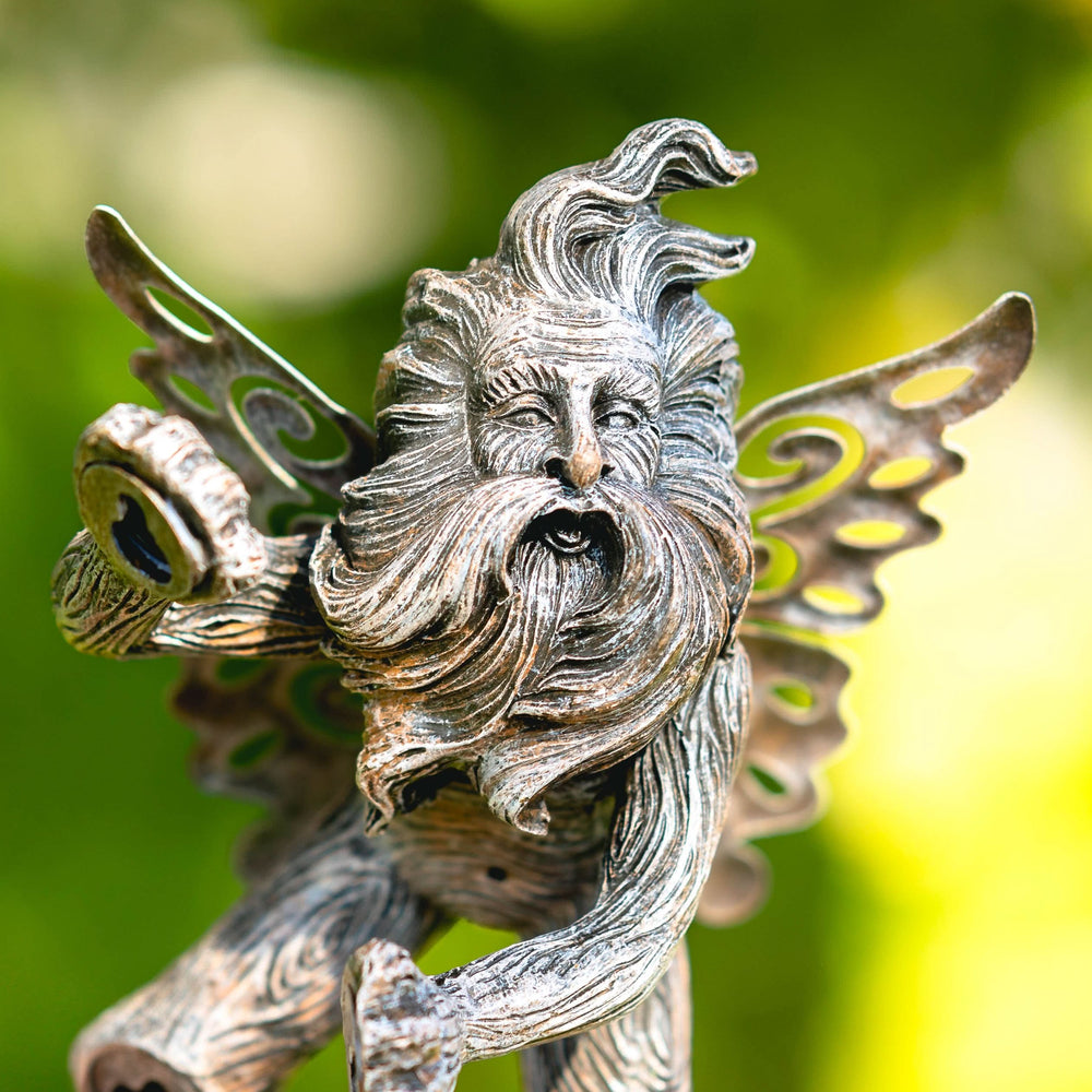 Fairy tree hugger garden ornament
