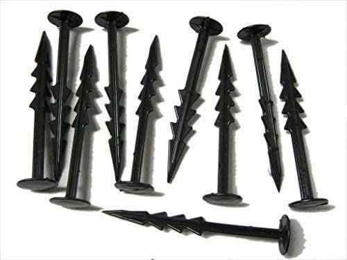 Heavy duty weed membrane pegs for garden landscaping