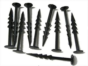 Heavy duty weed membrane pegs for garden landscaping