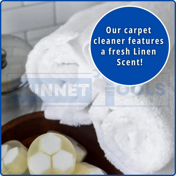 Carpet washer cleaning solution