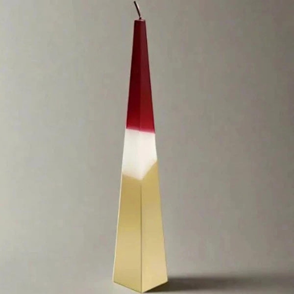 gold decorative candle