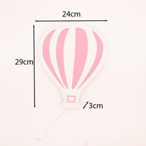 Decorative hot air balloon LED light for nursery display