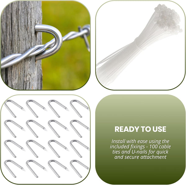 Garden protection wire netting