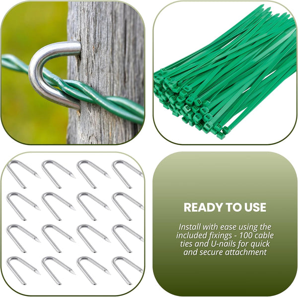 Wire mesh roll for plant protection