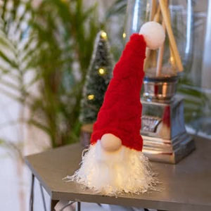 Plush Christmas gonk shown from front