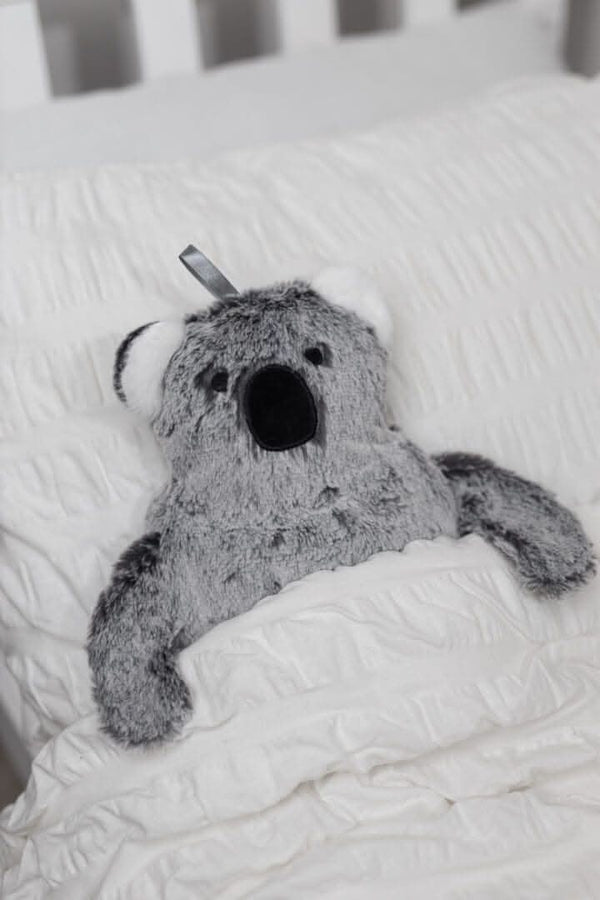 Cute koala 1L hot water bottle for winter warmth