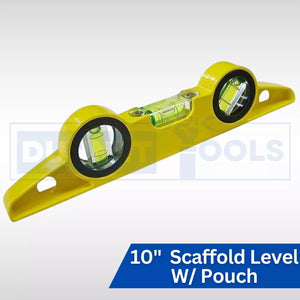 Portable aluminium spirit level for diy projects