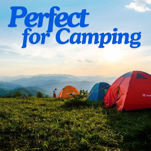 Compact outdoor mat ready for a festival trip