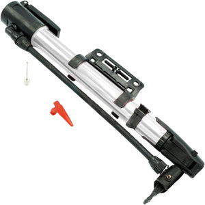 portable bike pump with presta and schrader valve