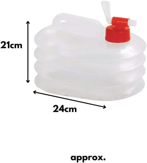 Portable water storage jug for outdoor adventures