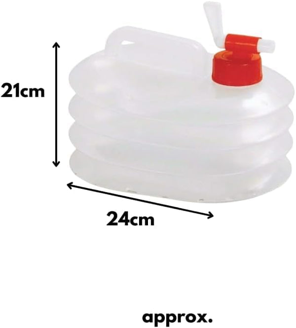 Portable water storage jug for outdoor adventures