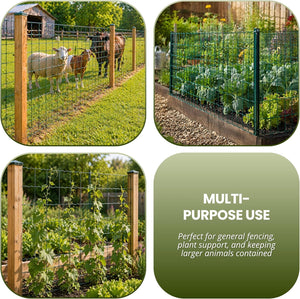 PVC coated animal enclosure fencing