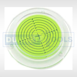 Mini acrylic bubble level for DIY projects.