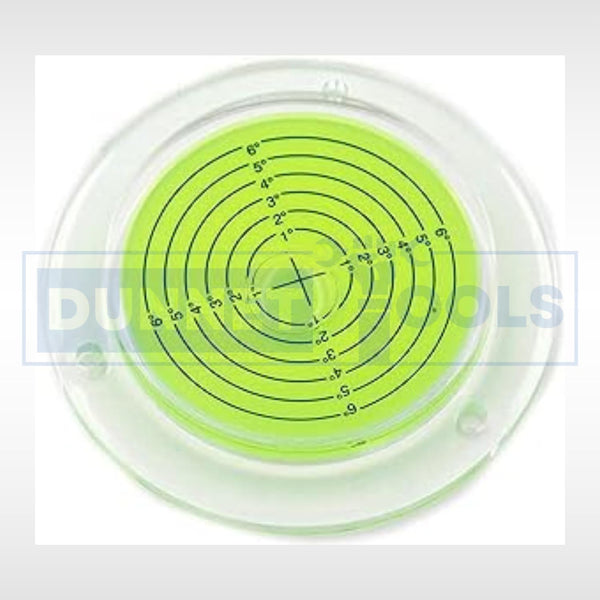Mini acrylic bubble level for DIY projects.