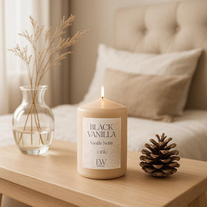 Luxury scented candle with 30 hour burn time