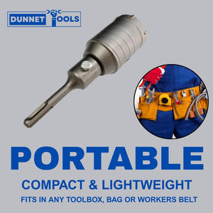 Heavy duty drill bit for block and stone