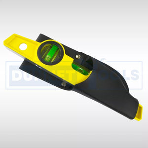 Spirit level with horizontal vertical and angle vials