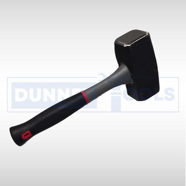 Wooden handled hammer designed for heavy-duty tasks.