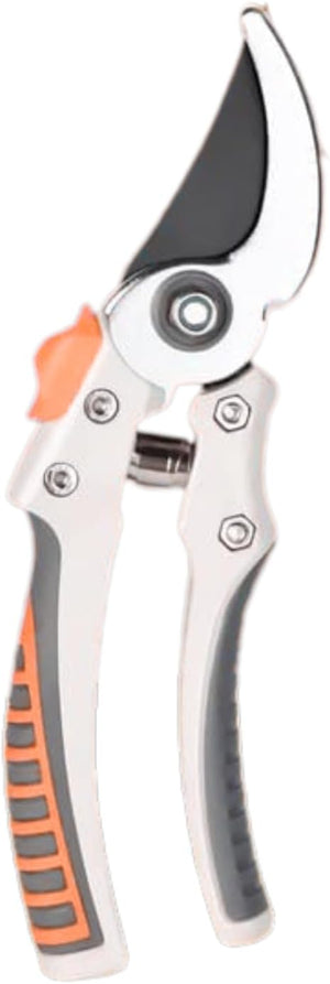 Gardening secateurs with soft grip handles