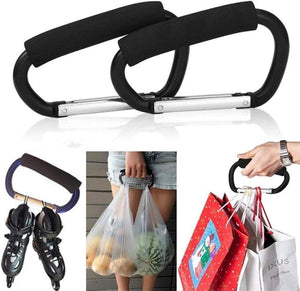 Heavy-duty quick release bag holder