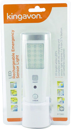 rechargeable emergency sensor light with torch