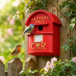 Novelty bird nesting box for small garden birds