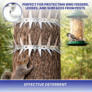 Reflective garden pest control tape