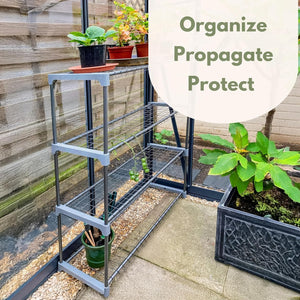 Durable greenhouse cover with reinforced material
