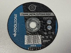 Metal cutting discs suitable for steel pipes and bolts