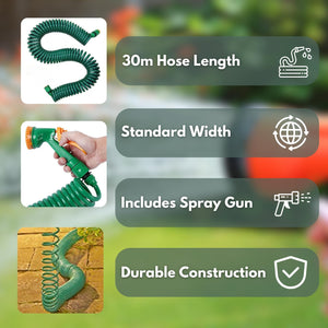 lightweight hose pipe for lawn watering