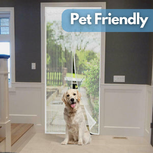Polyester mesh fly screen for fresh airflow