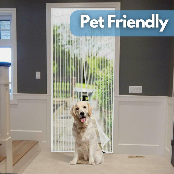 Polyester mesh fly screen for fresh airflow