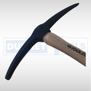 Brick repair hammer with dual purpose striking head