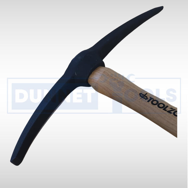 Brick repair hammer with dual purpose striking head