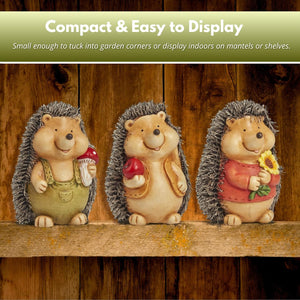 woodland themed garden animal decorations