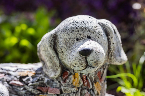 28cm decorative dog garden statue