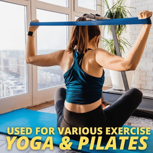 Resistance loop bands for strength and mobility workouts
