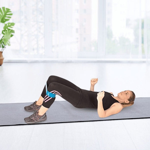 Lightweight loop exercise bands for leg workouts