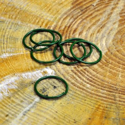 Reusable support clips for greenhouse and allotment plants