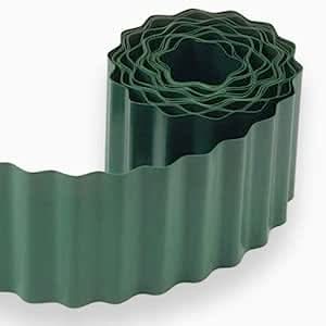 robust-plastic-garden-edging-green