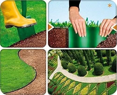 robust-plastic-garden-edging-green