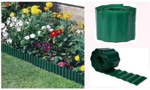 robust-plastic-garden-edging-green