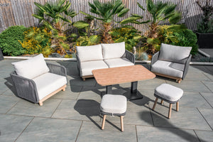 Buxton rope weave 2 seater sofa set