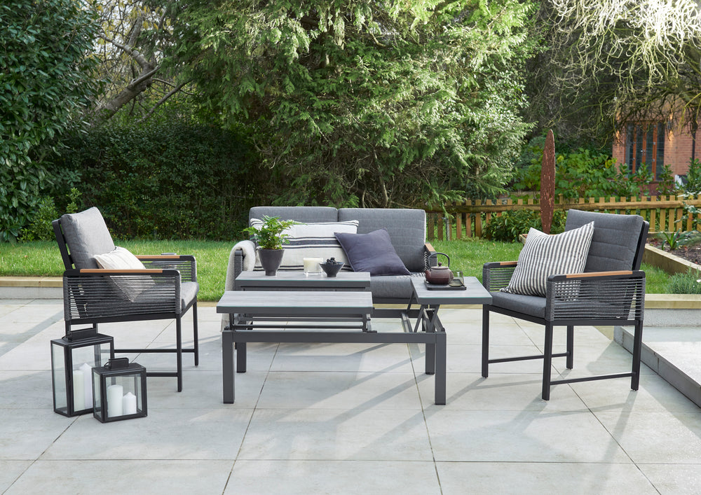 Bellmount 2 seater rope sofa set