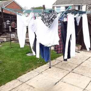rotary washing line