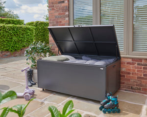 Royce large anthracite storage box