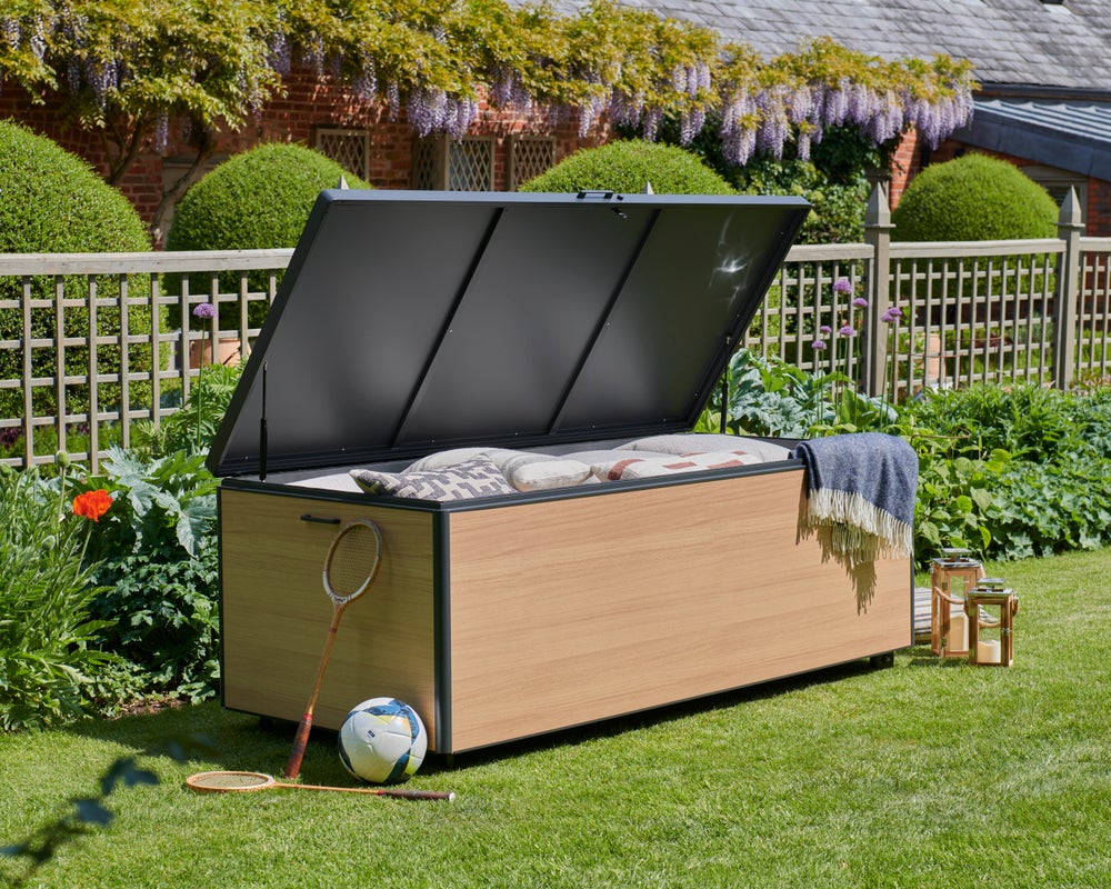 Royce XL wood look storage box