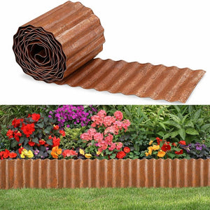 Steel lawn edging border 6m