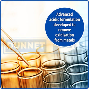 Rust remover for automotive parts
